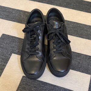 Greats Black Leather Sneakers